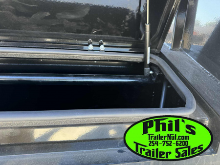 New 2026 Iron Bull 16' GOOSENECK DUMP TRAILER Dump Trailer TELESCOPIC LIFT NEW ALUMINUM RAMPS