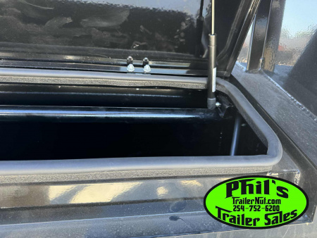 New 2026 Iron Bull 16' GOOSENECK DUMP TRAILER Dump Trailer TELESCOPIC LIFT NEW ALUMINUM RAMPS