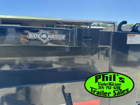 New 2026 Iron Bull 16' GOOSENECK DUMP TRAILER Dump Trailer TELESCOPIC LIFT NEW ALUMINUM RAMPS