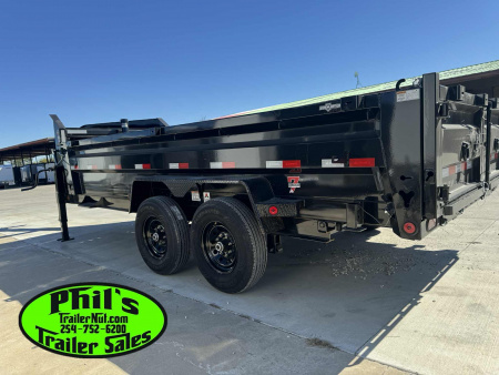 New 2026 Iron Bull 16' GOOSENECK DUMP TRAILER Dump Trailer TELESCOPIC LIFT NEW ALUMINUM RAMPS