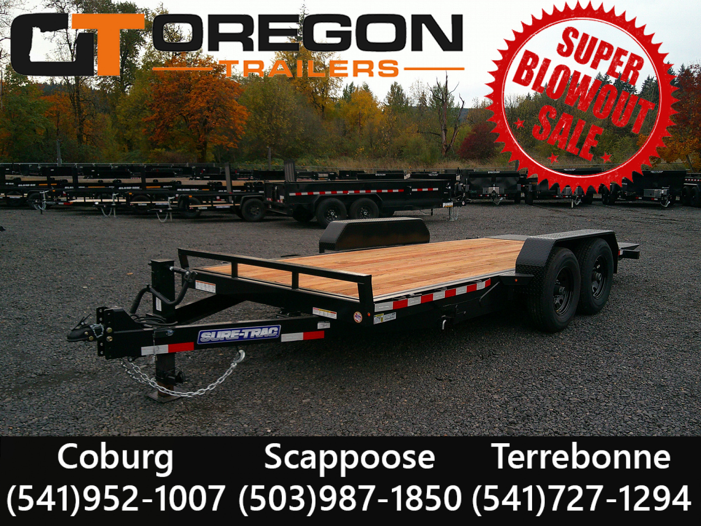 New 2026 Sure-Trac 7x18 Tilt Trailer