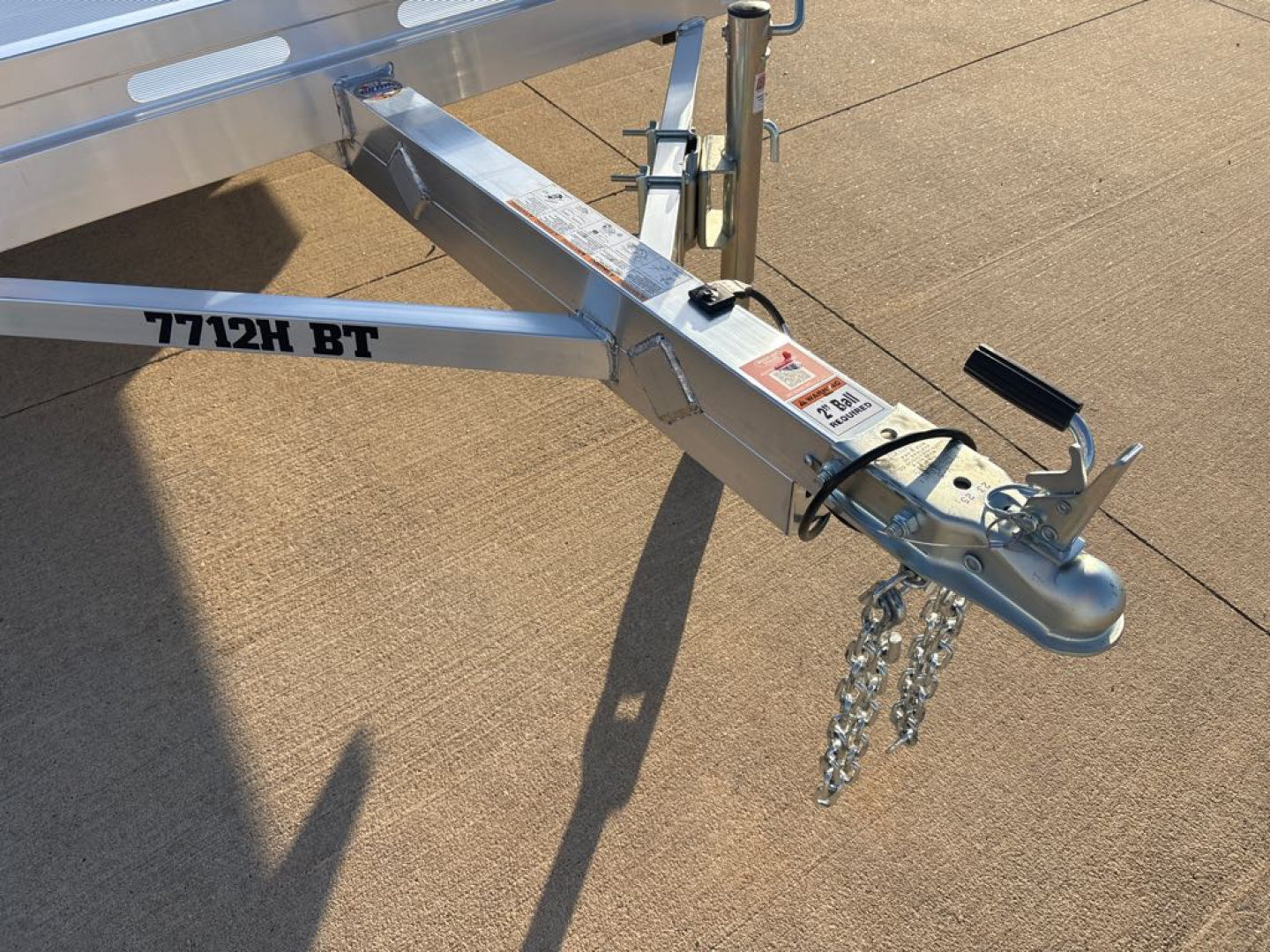 New 2026 Aluma 7712H-S-BT Utility Trailer