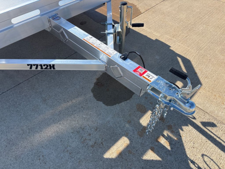 New 2026 Aluma 7712H-S-TG Utility Trailer