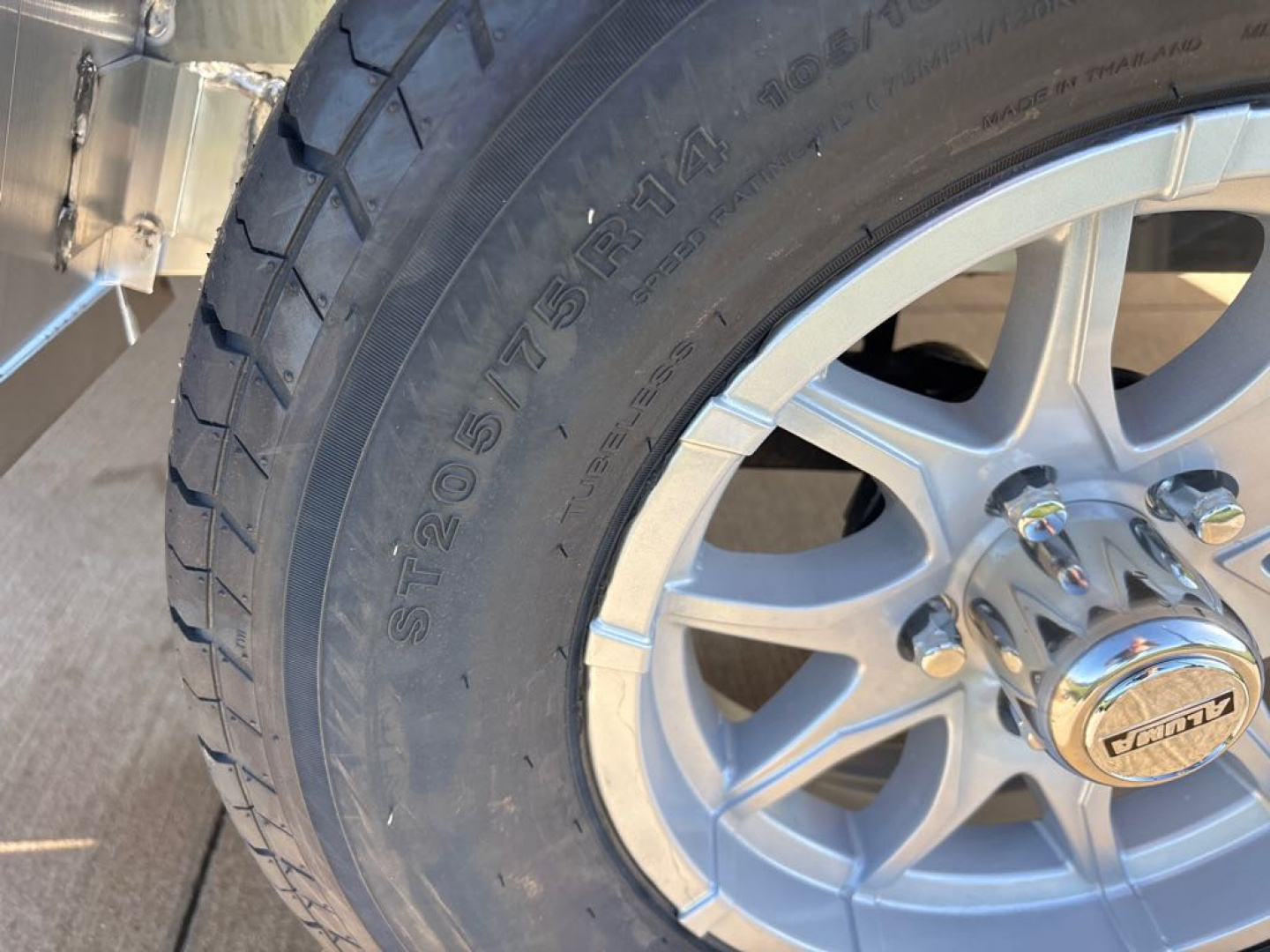 New 2026 Aluma 7712H-TILT-S Utility Trailer