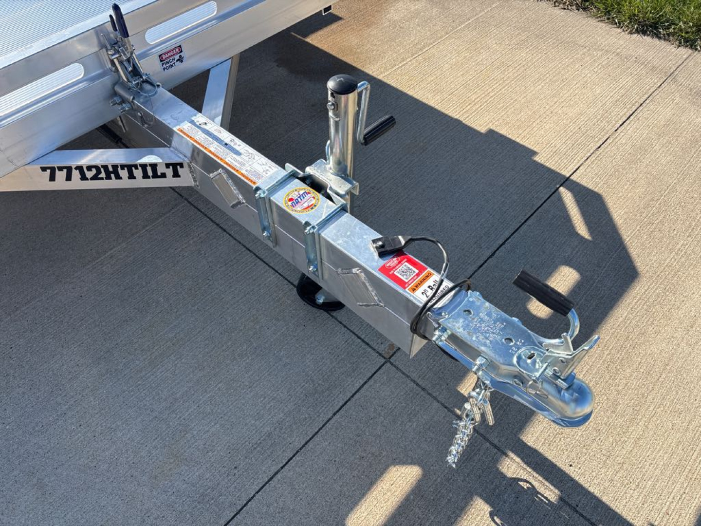 New 2026 Aluma 7712H-TILT-S Utility Trailer