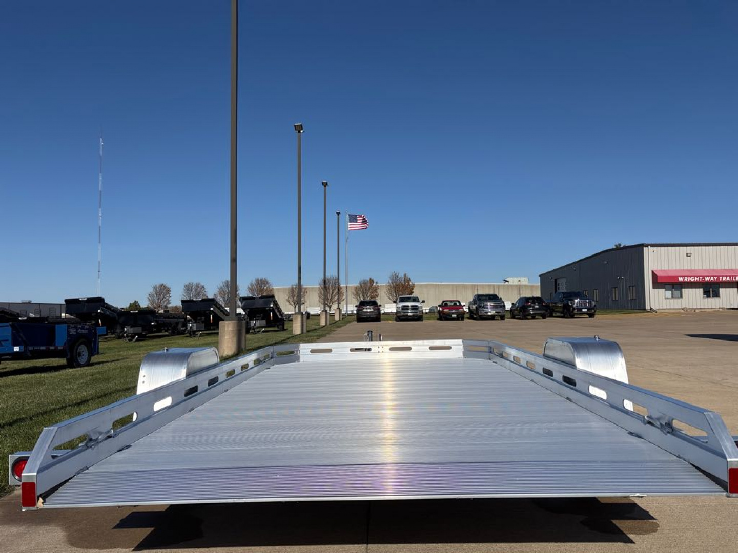 New 2026 Aluma 7712H-TILT-S Utility Trailer