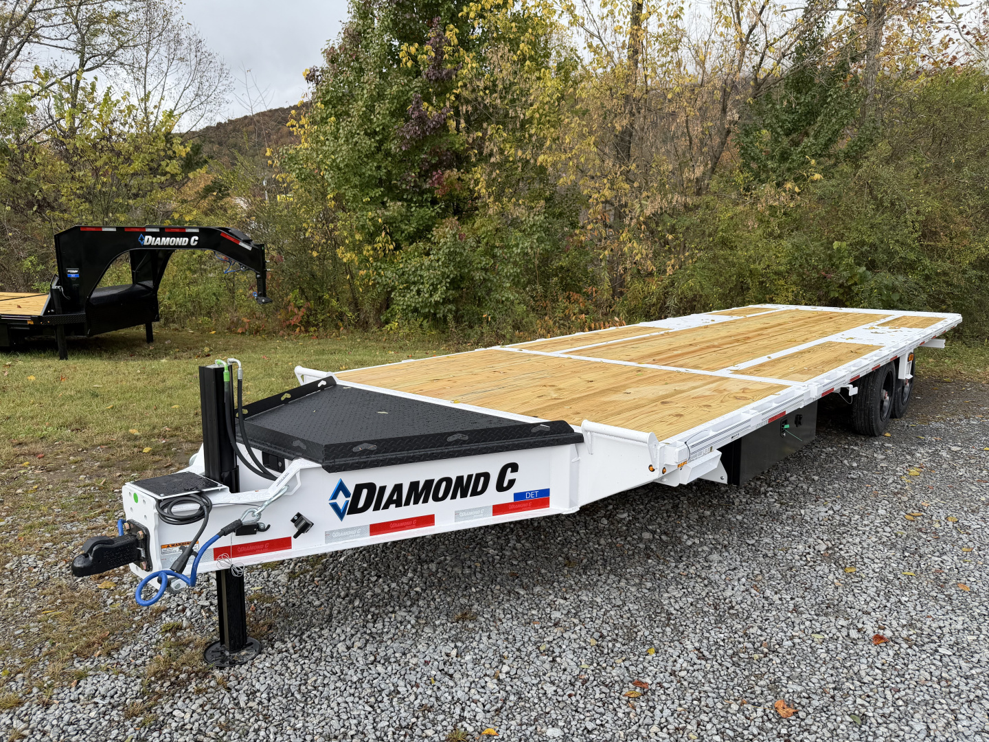 New 2026 Diamond C Trailers DET210 Tilt Trailer