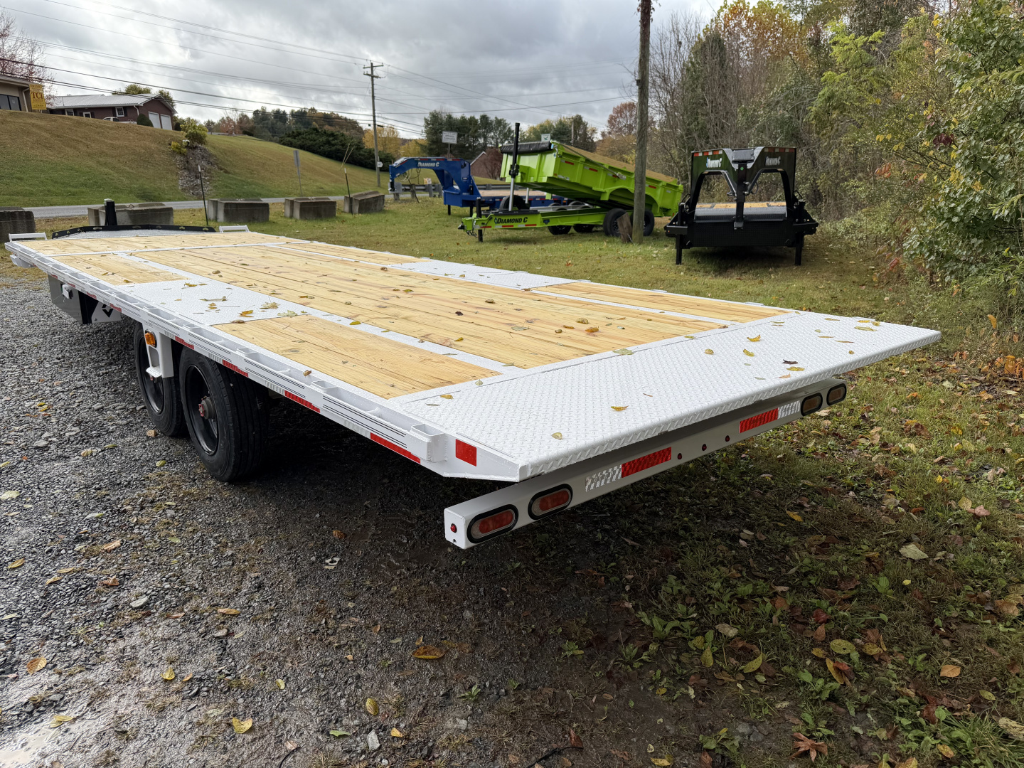New 2026 Diamond C Trailers DET210 Tilt Trailer