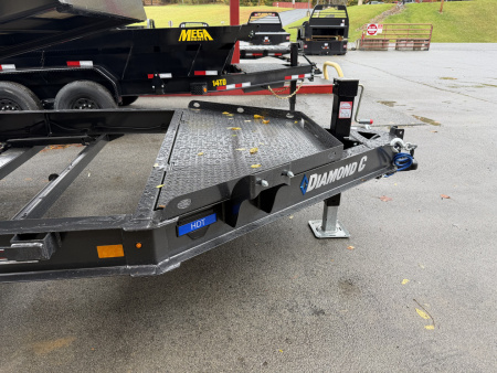 New 2026 Diamond C HDT207 FULL TILT TRAILER 14 PLY TIRES 2 SPEED 15K JACK