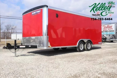 New 2025 Sure-Trac 8.5x18 10K Landscape Pro RT Cargo Trailer
