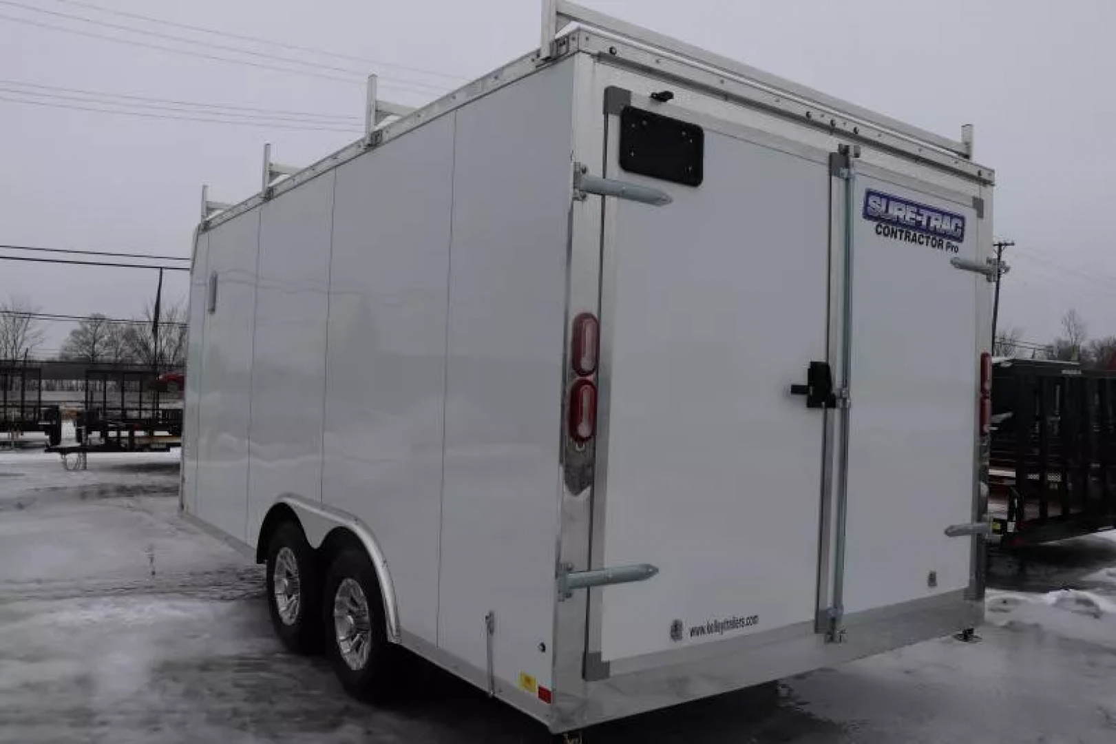 New 2025 Sure-Trac 8.5x16 10K Contractor Pro Enclosed Cargo Trailer