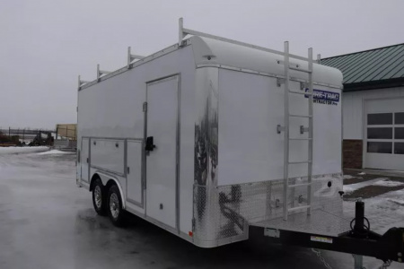 New 2025 Sure-Trac 8.5x16 10K Contractor Pro Enclosed Cargo Trailer