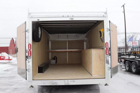 New 2025 Sure-Trac 8.5x16 10K Contractor Pro Enclosed Cargo Trailer