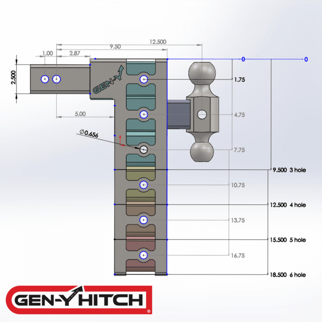 New 2026 Gen-Y Hitch GH-624 Hitches