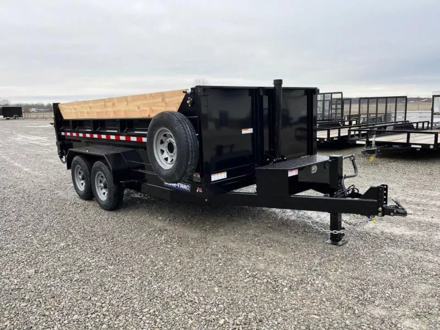 New 2026 Sure-Trac 82"x14 14K Low Pro Telescopic Pro Dump Trailer