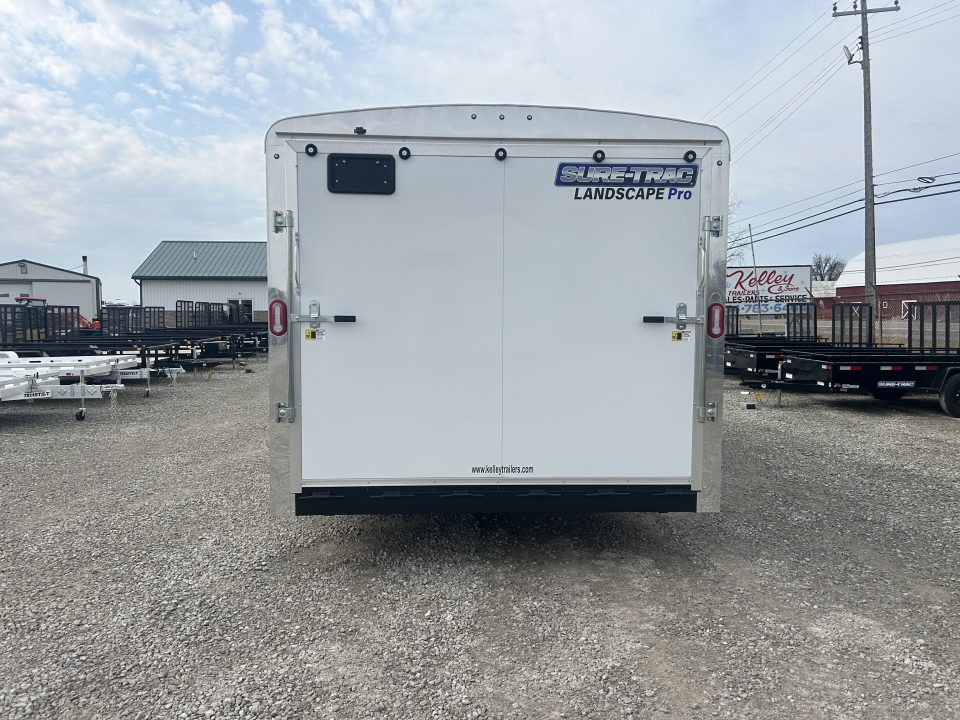 New 2025 Sure-Trac 8.5 x 20 Landscape Pro Enclosed Round Top Cargo Trailer  10K