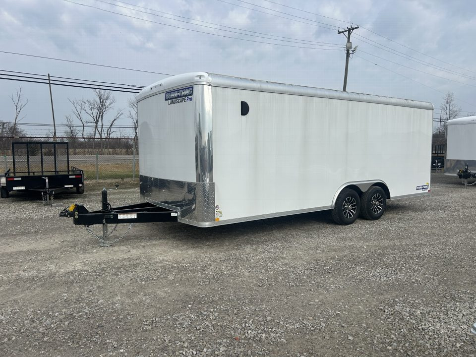 New 2025 Sure-Trac 8.5 x 20 Landscape Pro Enclosed Round Top Cargo Trailer  10K