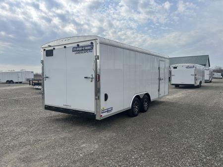 New 2025 Sure-Trac 8.5 x 20 Landscape Pro Enclosed Round Top Cargo Trailer  10K