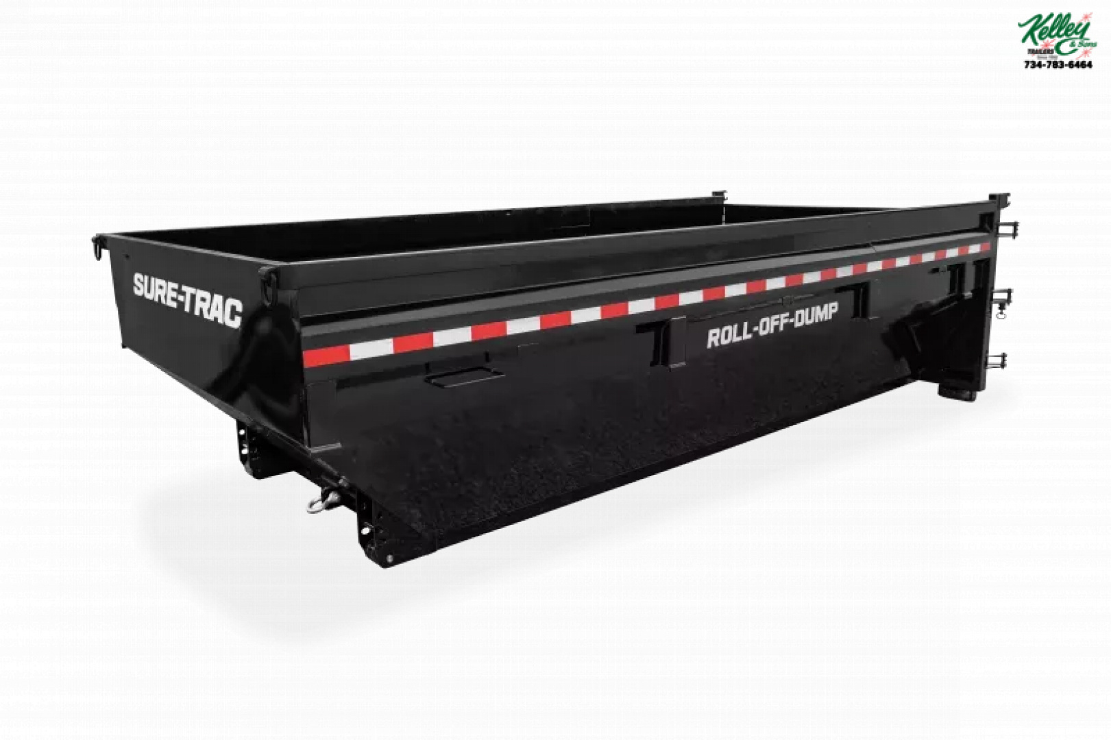 New 2025 Sure-Trac 16' Bin 6' Sides 24.5 Cubic Yard Dump Bin
