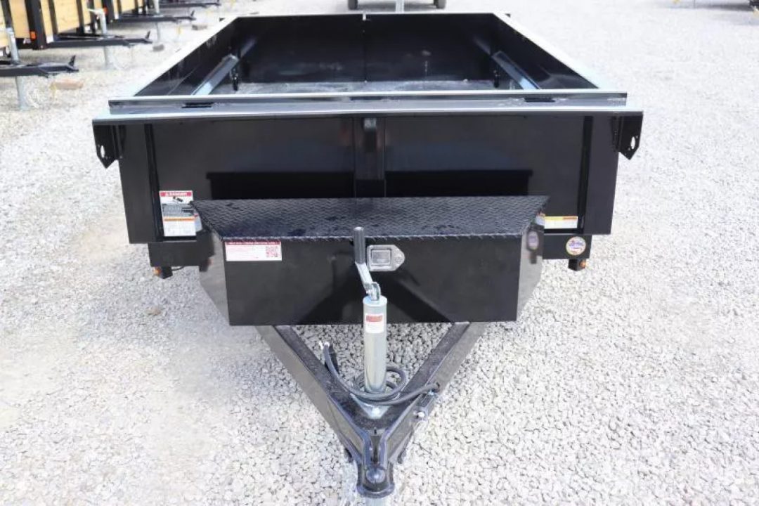 New 2026 Sure-Trac 62"x8 5K Low Pro Single Ram Dump Trailer