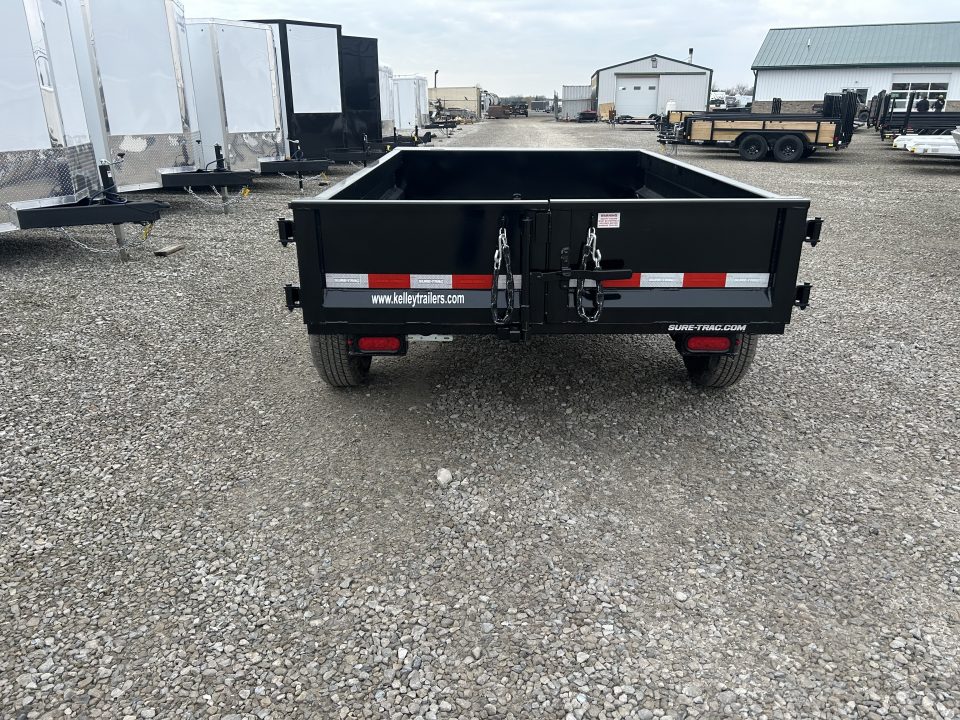 New 2026 Sure-Trac 62"x8 5K Low Pro Single Ram Dump Trailer
