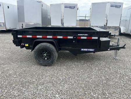 New 2026 Sure-Trac 62"x8 5K Low Pro Single Ram Dump Trailer