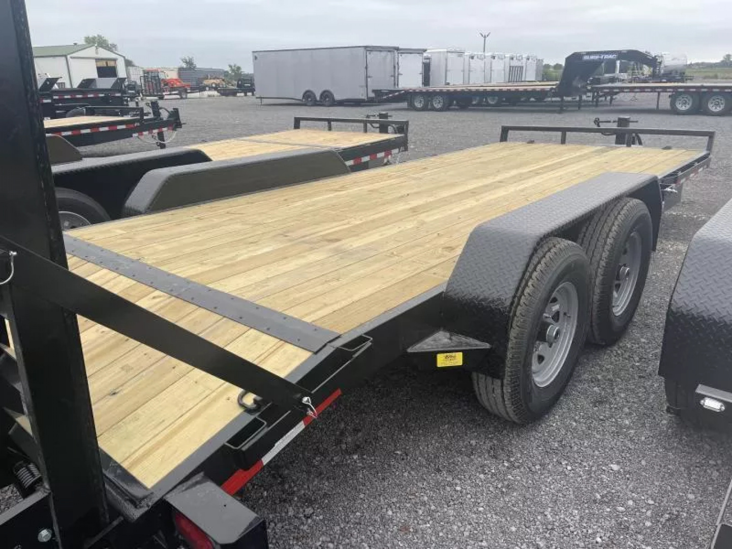 New 2025 Sure-Trac 7x18 14K Equipment Trailer