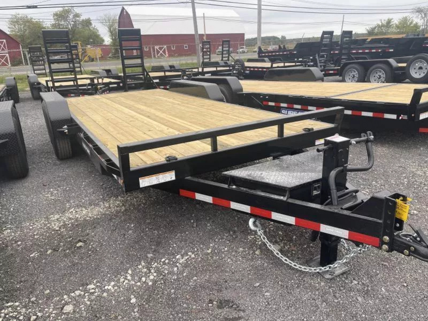 New 2025 Sure-Trac 7x18 14K Equipment Trailer