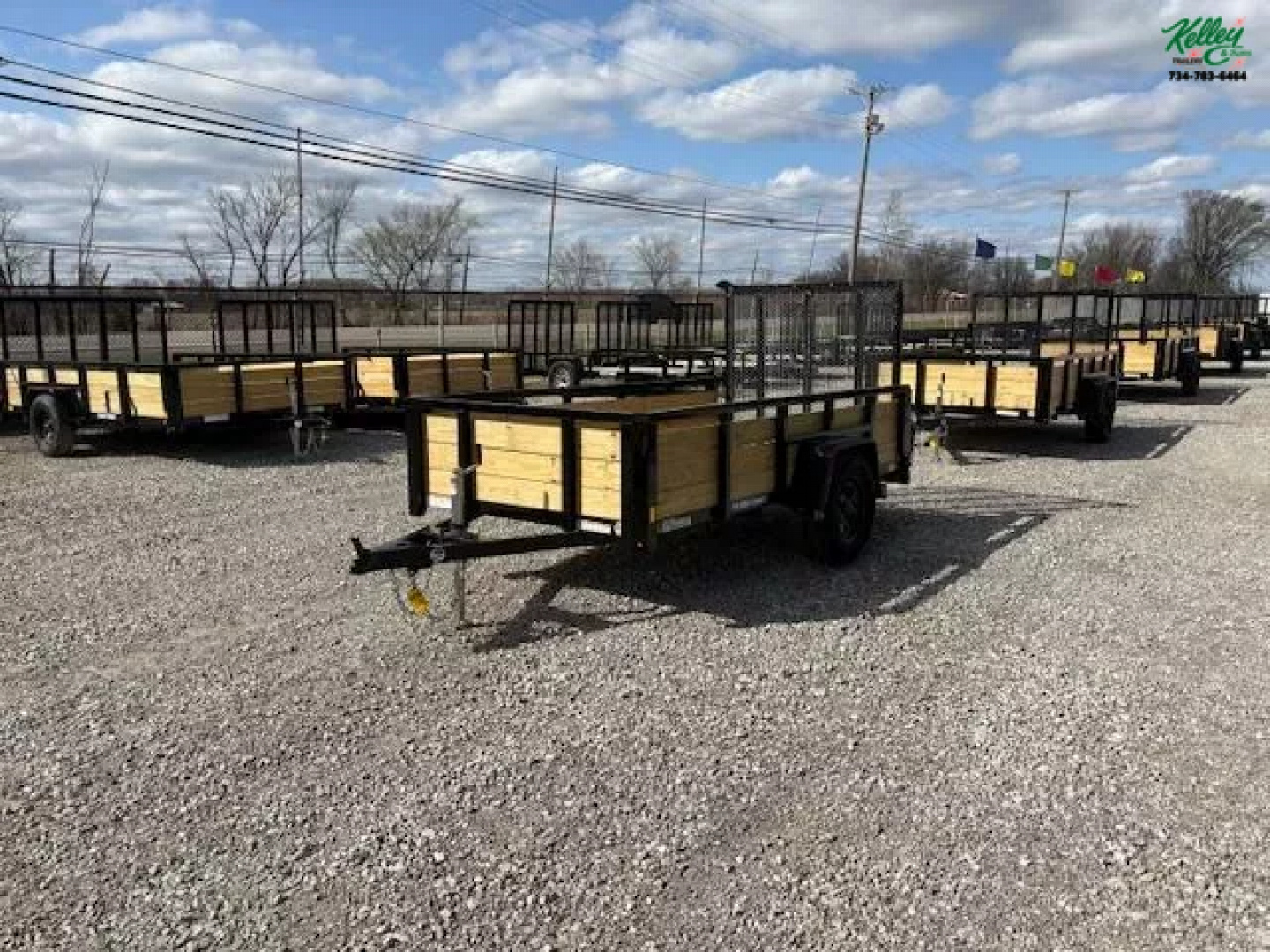 New 2026 Sure-Trac 5x10 3-Board Utility Trailer