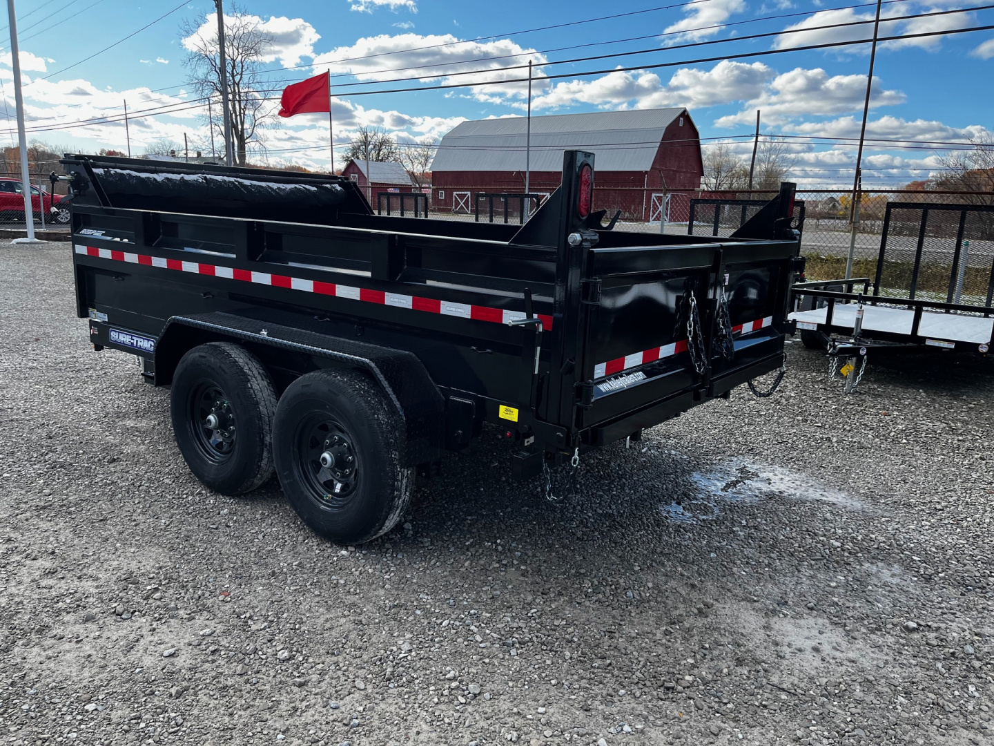 New 2026 Sure-Trac 82"x12 12K Telescopic Dump Trailer