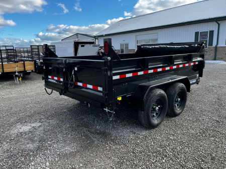 New 2026 Sure-Trac 82"x12 12K Telescopic Dump Trailer
