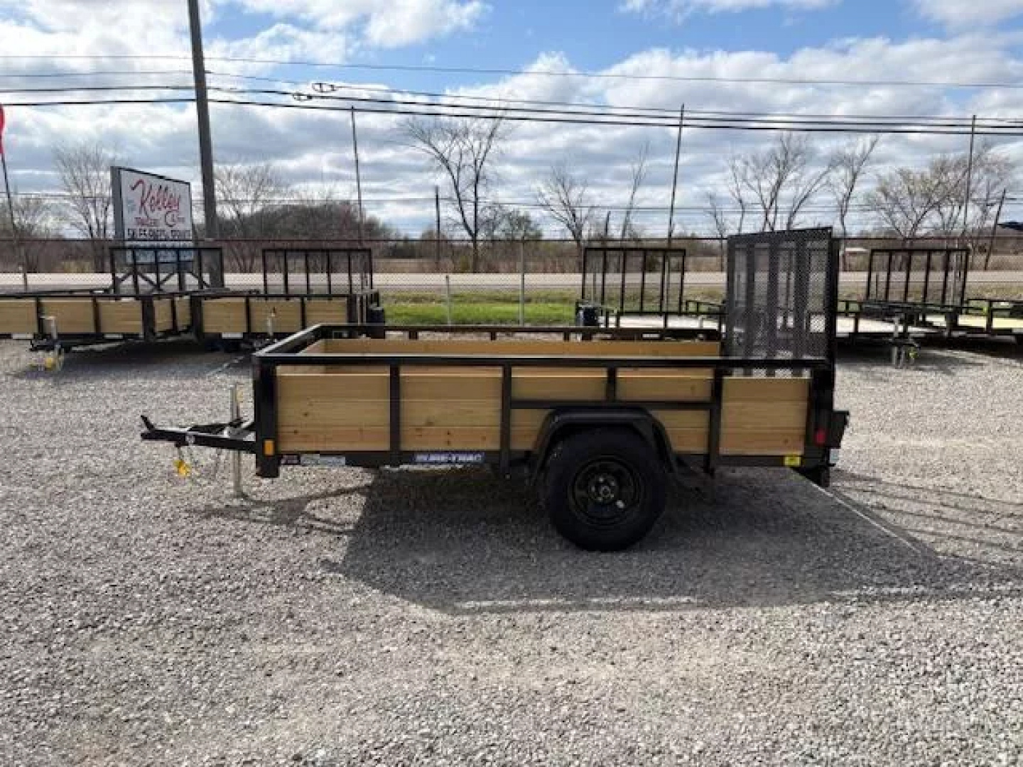 New 2026 Sure-Trac 6 x 10 Tube Top 3- Board Trailer 3K Idler Utility Trailer