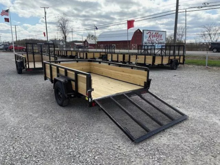 New 2026 Sure-Trac 6 x 10 Tube Top 3- Board Trailer 3K Idler Utility Trailer