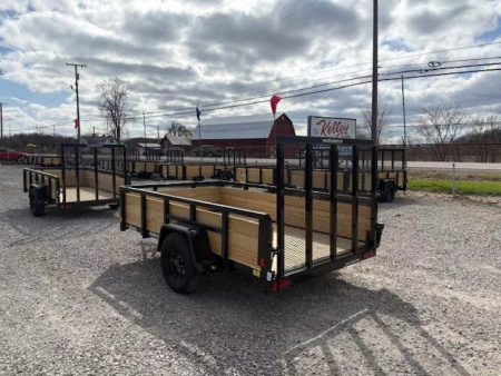 New 2026 Sure-Trac 6 x 10 Tube Top 3- Board Trailer 3K Idler Utility Trailer