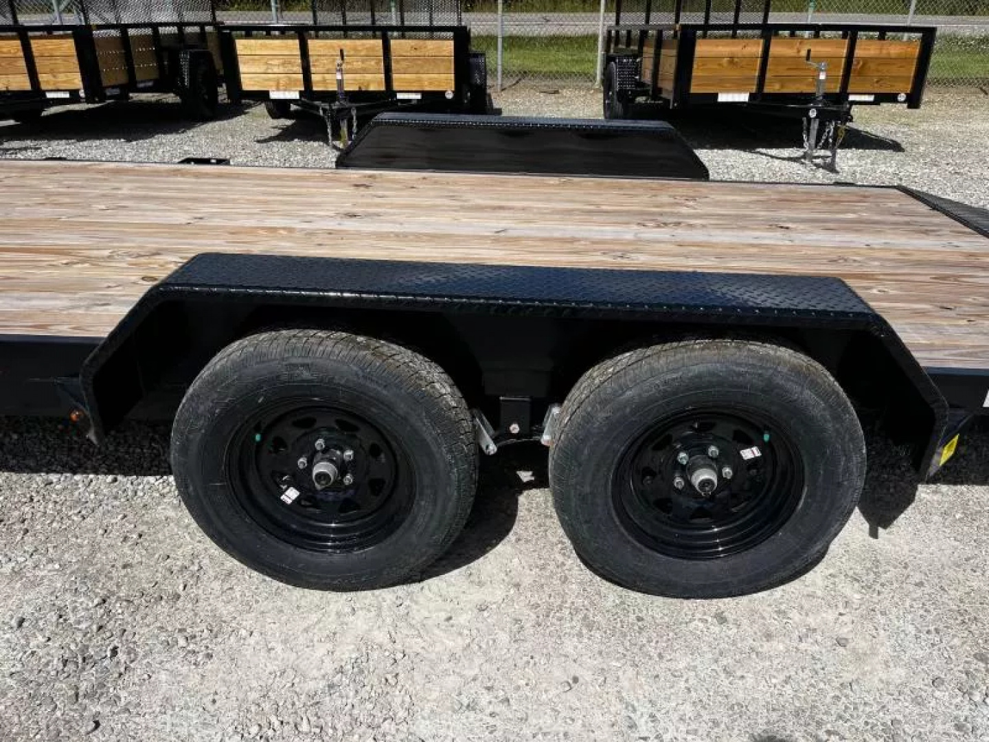 New 2025 Sure-Trac 7 x 18 (16+2) C-Channel Car Hauler Trailer 7K