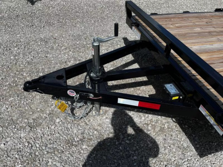 New 2025 Sure-Trac 7 x 18 (16+2) C-Channel Car Hauler Trailer 7K
