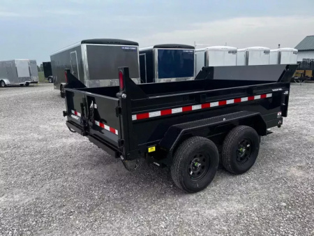 New 2026 Sure-Trac 72INx10 7K Single Ram Dump Trailer