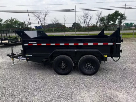New 2026 Sure-Trac 72INx10 7K Single Ram Dump Trailer