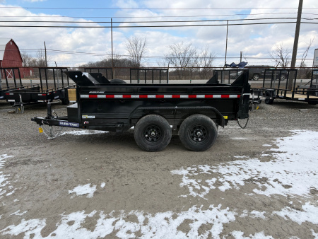 New 2025 Sure-Trac 72"x10 10K Single Ram Dump Trailer