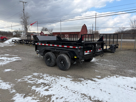 New 2025 Sure-Trac 72"x10 10K Single Ram Dump Trailer
