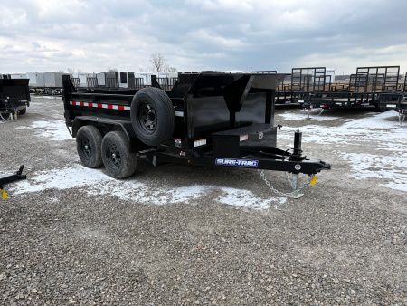 New 2025 Sure-Trac 72"x10 10K Single Ram Dump Trailer