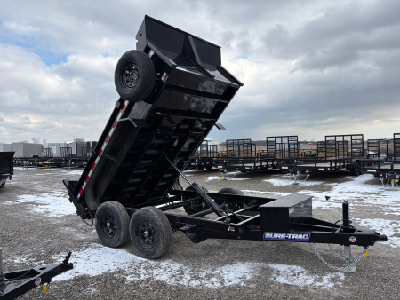 New 2025 Sure-Trac 72"x10 10K Single Ram Dump Trailer