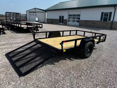 New 2025 Sure-Trac 6x10 Tube Top Utility Trailer