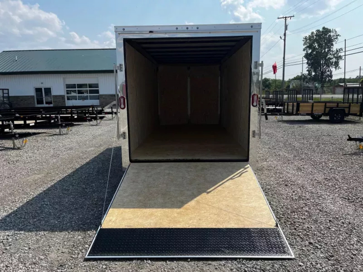 New 2025 Sure-Trac 7 x 16 Pro Series Enclosed Wedge Cargo Trailer 7K