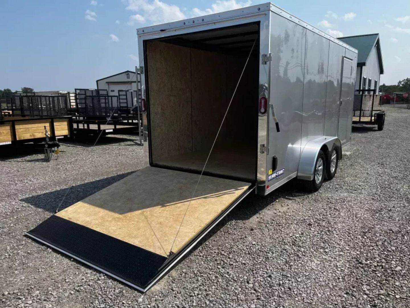 New 2025 Sure-Trac 7 x 16 Pro Series Enclosed Wedge Cargo Trailer 7K