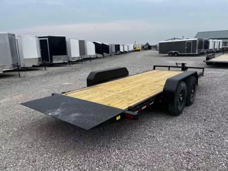 New 2025 Sure-Trac 18' 14K Tilt Bed Equipment Trailer