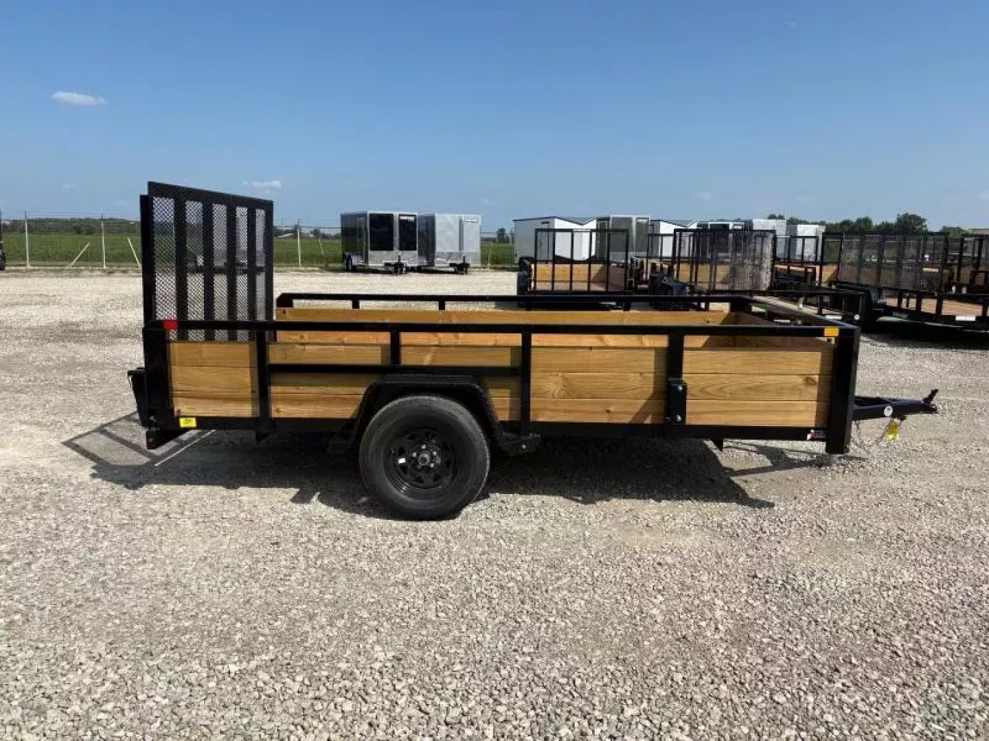 New 2026 Sure-Trac 7 x 12 3-Board Utility Trailer