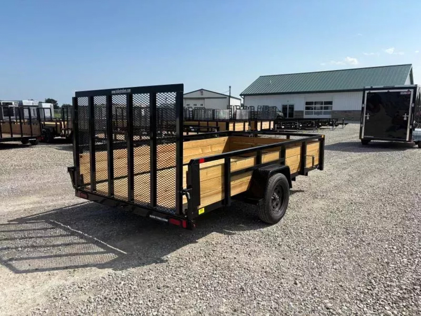 New 2026 Sure-Trac 7 x 12 3-Board Utility Trailer