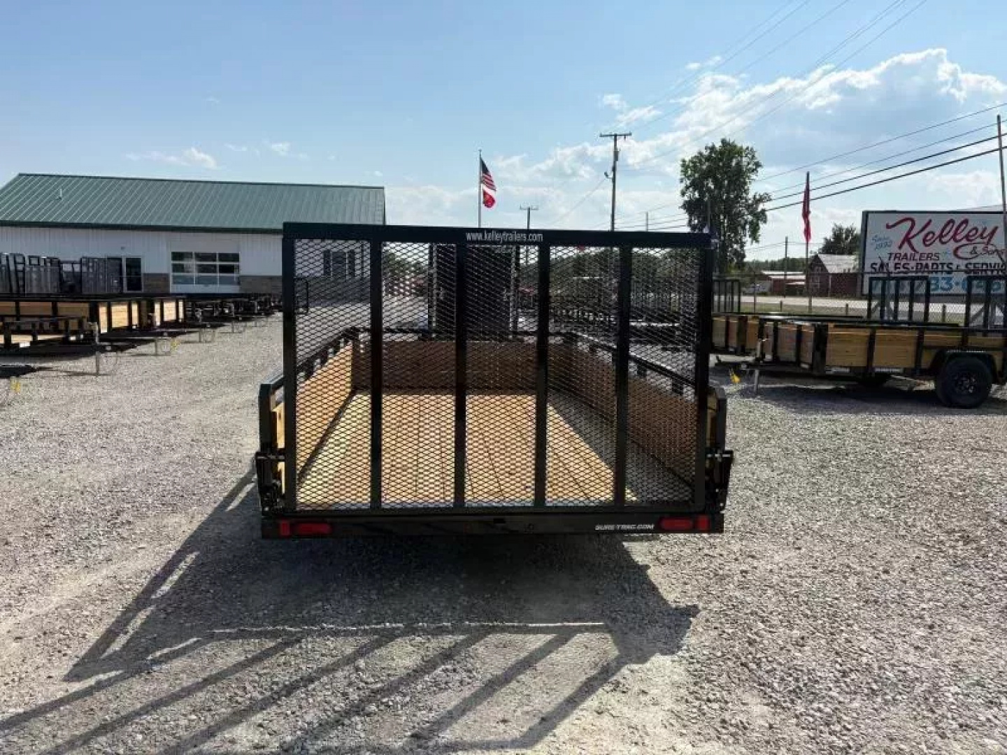 New 2026 Sure-Trac 7 x 12 3-Board Utility Trailer