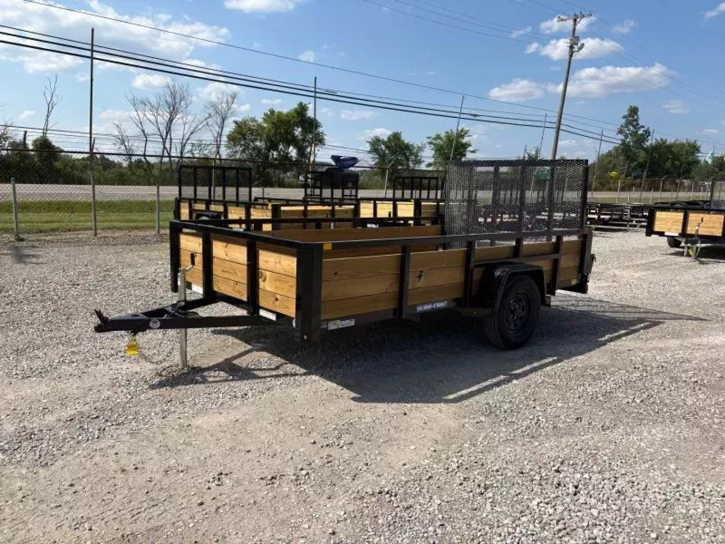 New 2026 Sure-Trac 7 x 12 3-Board Utility Trailer